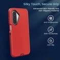 thumbnail image 4 of Entronix Heavy Duty Case Compatible with Galaxy A26, Shockproof Hard Cover, Red, 4 of 7