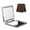 Square, variant on Kdxio Dark Brown Glitter Pocket Mirror, 1X/2X Travel Makeup Mirror 2-Sided Folding Small Mirror Portable Double-Sided Magnifying Cosmetic Mirror for Gift-Round Shape