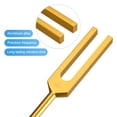 thumbnail image 4 of Unique Bargains Tuning Fork Set 9 Pcs Tuning Forks Aluminium Alloy for Instrument Treatment Yoga Sound Testing Golden, 4 of 7