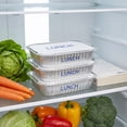 thumbnail image 5 of 50-Pack Disposable Aluminum Foil Pans with Lids, 8.3x6.2 Inch 2.25LB To-Go Containers for Cooking, Baking, Catering & Meal Prep - Freezer & Oven Safe, 5 of 9