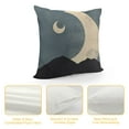 thumbnail image 4 of Nawypu  Abstract Boho Sun Moon Mountains Decorative Pillowcase Throw Pillow Cover, Modern Art Blue Sun Moon Landscape for Sofa Bed Girls Room Home Bohemia Decor Pillow Case, 4 of 5
