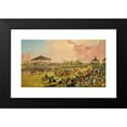 thumbnail image 2 of W. S. Hedges 14x10 Black Modern Framed Museum Art Print Titled - A Race Meeting at Jacksonville, Alabama (1841), 2 of 5