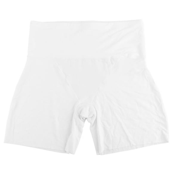PTOOTP 1Pack Seamless Safety Shorts Ice Silk Anti Rub for Women White