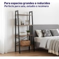 thumbnail image 5 of Estante Organizador de 4 Niveles Bluelander, Estanteria de Escalera, Organizador, Café Obscuro, 5 of 5