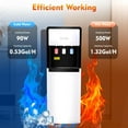 thumbnail image 3 of Water Coolers Standing Water Dispenser Cold Hot Dispenser, Countertop Electric Water Dispenser Bottom Loading for Homes, Gyms, Office, 3 of 16