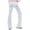 White, variant on Brondbend Women Workout Leggings High Waisted Belly Control Yoga Pants Stretch Waist Solid Color Drawstring Button Pocket Athletic Jogger Trousers Casual Loose Outdoor Gym Running Comfy