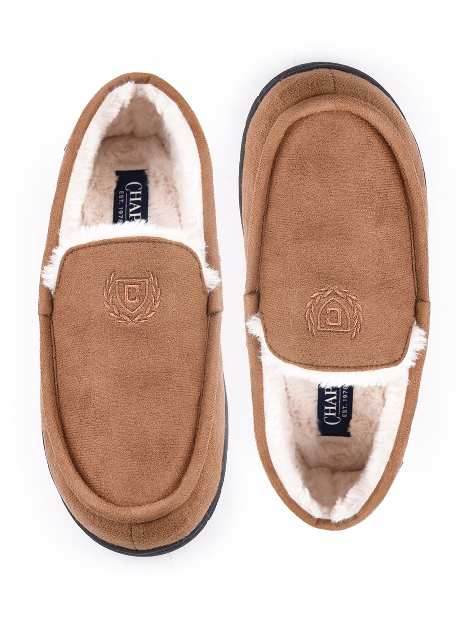 Chaps Men's Slopes Moccasin Slipper