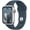 Silver Aluminum Case with Storm Blue Sport Band, variant on Restored Apple Watch Series 9 [GPS + Cellular 41mm] Smartwatch with (PRODUCT)RED Aluminum Case and (PRODUCT)RED Sport Band - S/M. Fitness Tracker, ECG Apps, Always-On Retina Display, Water Resistant