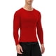 thumbnail image 2 of Camisas de compresión Queerier para hombre, paquete de 3, manga larga, 2 of 8