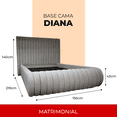thumbnail image 4 of Set Cama Matr. Fantastic con colchón Sooner matr. + Almohadas Peach, 4 of 7