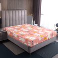thumbnail image 4 of Cartoon Rabbit Queen Bed Sheets Set Pink Animals Cute Sheet Set,Kawaii Rabbit Themed Sheets for Kids Boys Girls Carrot Printed Bed Set, 4 of 7