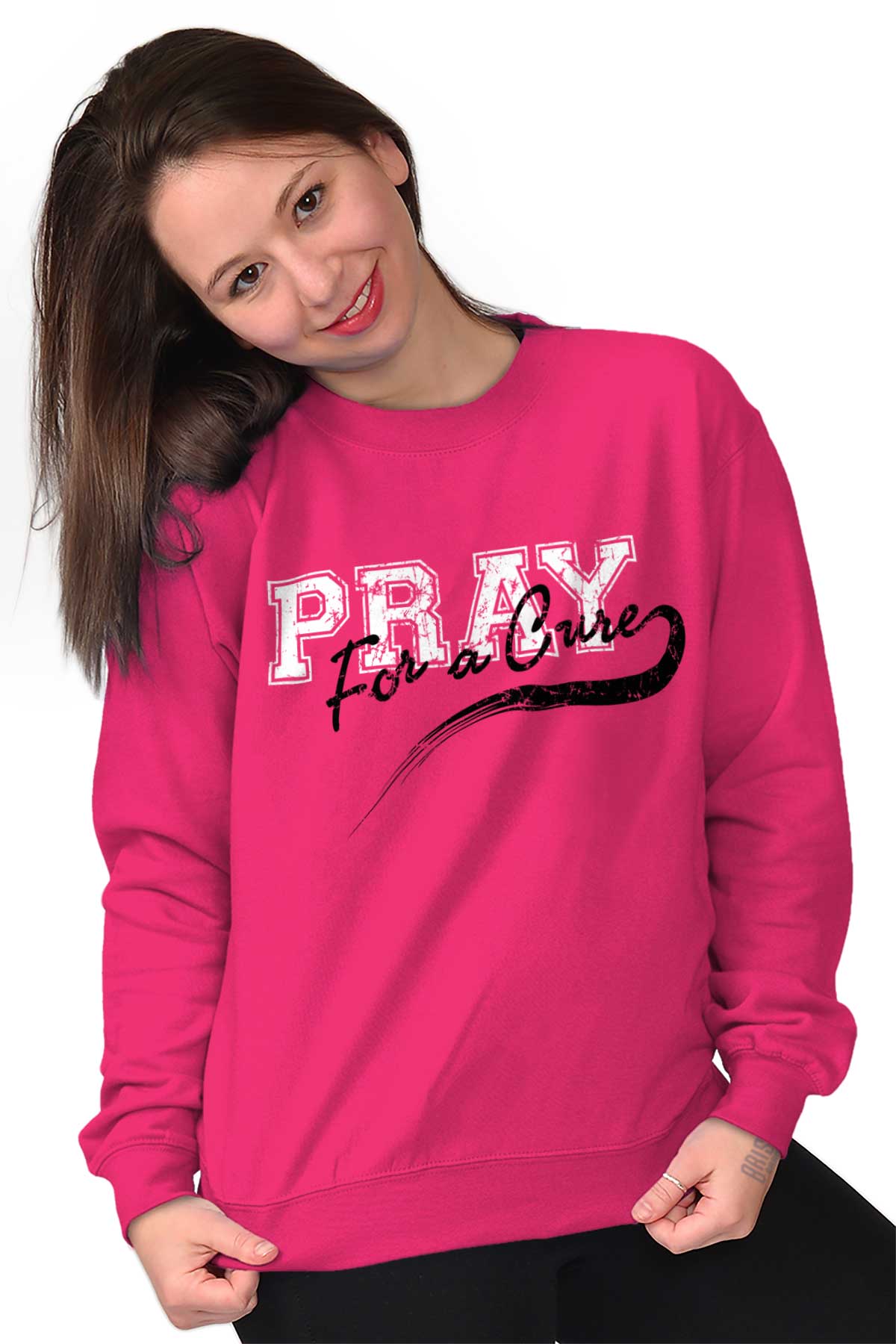 Details about / Cancer Fighting Ninja Sweatshirt