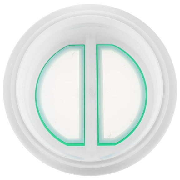 FONDOTIN Wall Flange Vent Connector Pipe Flange Air Vent Connector White 1Set 7.1X5.1in