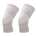 thumbnail image 1 of Knee Sleeves, Elastic Light Sweat Absorbing Lattice Design Knee Warmer Extra Reinforcement  For Squatting For Sports For Running, 1 of 8