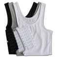 thumbnail image 5 of Chaleco deportivo de tres filas con ganchos para dar forma al pecho de forma saludable y corta, 5 of 5