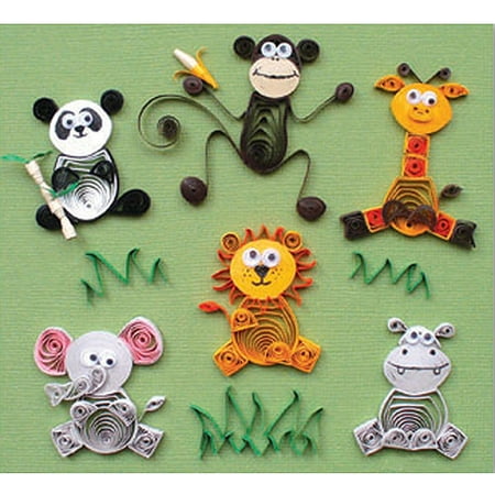 Quilling Kit, Jungle Buddies
