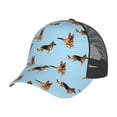 thumbnail image 7 of Picia German Shepherd Dog Pattern Trucker Hat,Baseball Cap,Sun Protection Cap,Stylish Headwear,Leisure Cap,Outdoor Sports Cap, 7 of 7