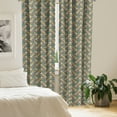 thumbnail image 2 of Ambesonne East Curtains, Boho Mandala Patchwork, Pair of 28"x95", Multicolor, 2 of 5
