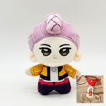 thumbnail image 1 of New Sajaboys 10cm printed cotton doll, matching accessories, dress-up gift for girls, plus a nude doll, McDonald's set, and blush., 1 of 1