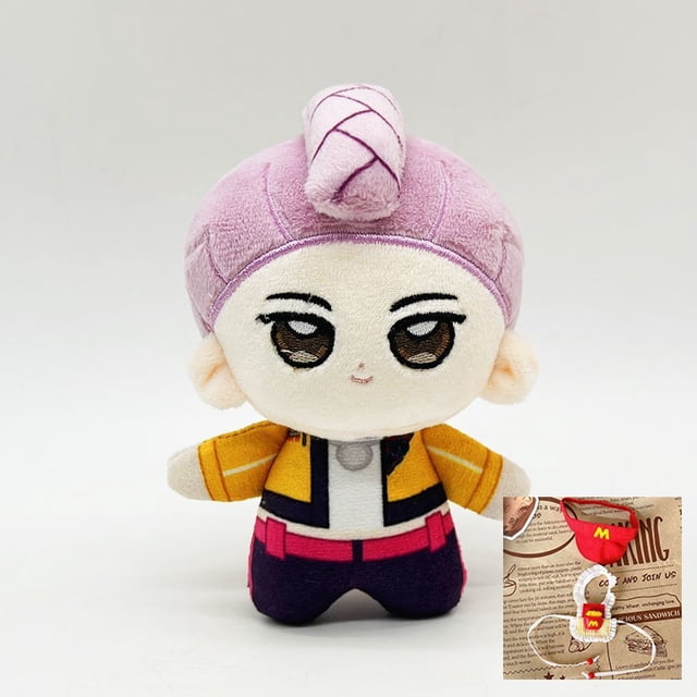 New Sajaboys 10cm printed cotton doll, matching accessories, dress-up gift for girls, plus a nude doll, McDonald's set, and blush.
