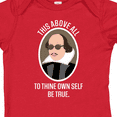 thumbnail image 4 of Inktastic To Thine Own Self Be True Shakespeare Boys or Girls Baby Bodysuit, 4 of 5