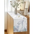 thumbnail image 5 of Ocean Coastal Table Runner, Sea Turtle Coral Starfish Seaweed Hand Drawn Cotton Linen Kitchen Table Decoration Washable Dining Tabletop Runners for Home Party Decor 13x60 Inches, 5 of 9