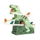 thumbnail image 1 of Juguete Infantil De Tobogán De Escalada Con 5 Dinosaurios Malubero Verde, 1 of 5