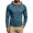H87 Blue, variant on Mens Hoodie Solid Color Long Sleeve Hoodies for Men Casual Base Layer Sport Workout Pullover Hooded Sweatshirts