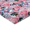 thumbnail image 4 of Ambesonne Vintage Birds Fitted Sheet, Dreamy Aura Print, Twin Size, Hot Pink and Pale Blue, 4 of 5