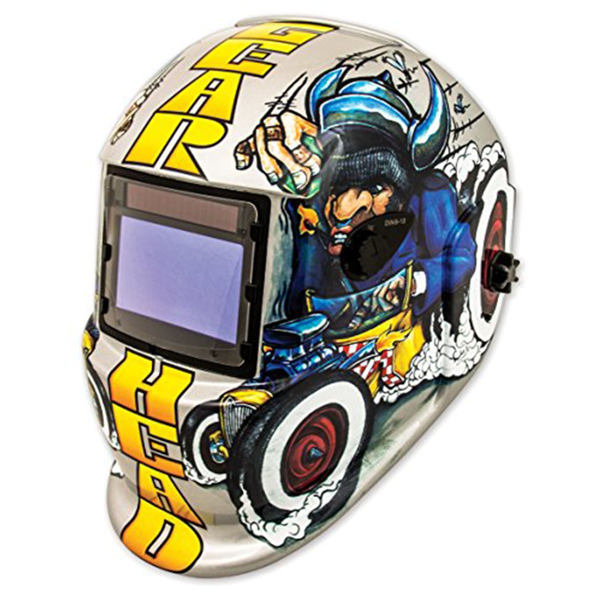 TITAN Solar Powered Auto Dark Welding Helmet