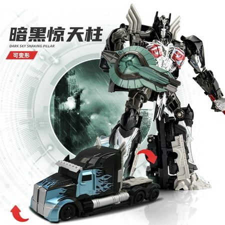 Transformer Toys Optimus Prime Last Knight Leader Class Action Figure Toys-8.5 Inch Multi-colored Adult Kids Figure Gift