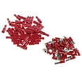 thumbnail image 2 of Surtido de 100 piezas, conectores de cables aislados, terminales eléctricos, extremos de ado, 18-22AWG, rojo Sharpla Terminal de extremo del cable aislado, 2 of 7