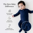 thumbnail image 3 of Kyte Baby Zippered Footie in Navy, 3 of 7