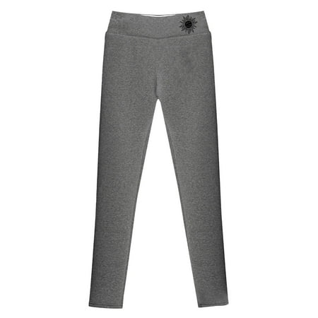 

Qufokar Long Sleeve Tops for Women Thermal Womens Thermal Long Plus Velvet Thick Lamb Fleece Leggings Women S Autumn And Winter Printed High Waist Warm Pants