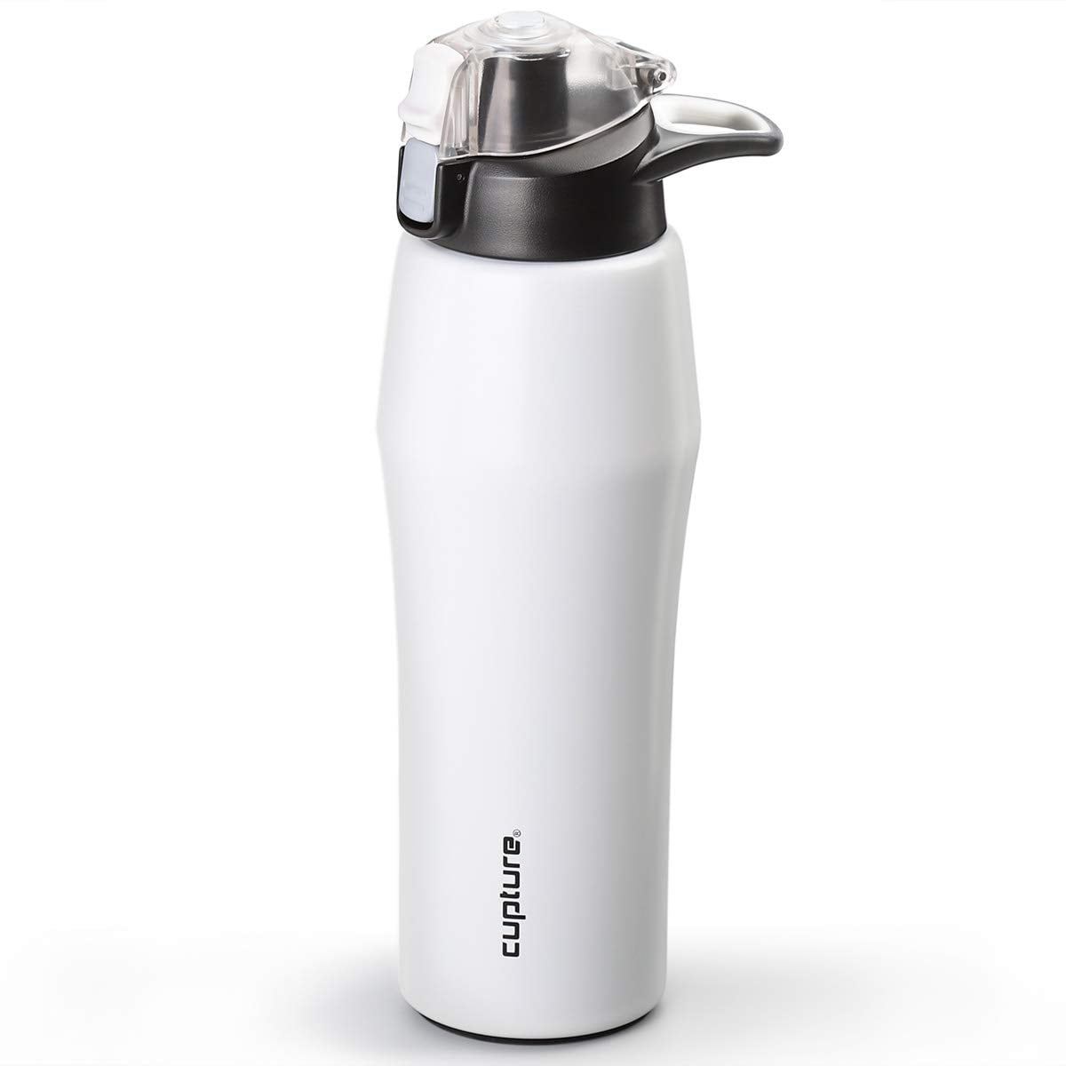 Live Savage Stainless Steel Shaker Bottle (White) - Live Savage