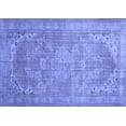 thumbnail image 1 of Ahgly Company Indoor Rectangle Persian Blue Traditional Area Rugs, 7' x 9', 1 of 4