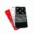 thumbnail image 5 of Cotton Bandanas 12 Pcs 22 X 22 Inch Face Cover for Dust Wind UV Sun Protection Nose Cover Scarf, 5 of 5