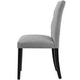 thumbnail image 3 of Modern Contemporary Urban Design Dining Kitchen Room Side Chair, Set of Four, Fabric, Light Grey Gray, 3 of 4