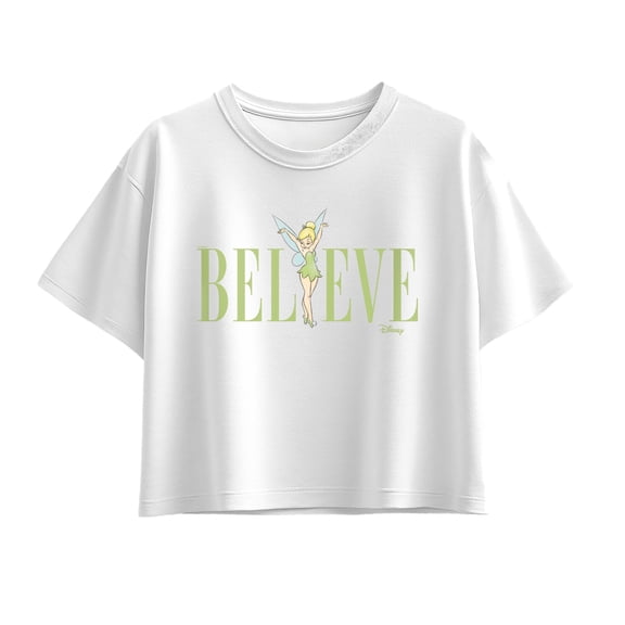 Tinker Bell - Believe - Youth Girls Boxy T-Shirt