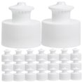 thumbnail image 4 of GOOHOCHY 50Pcs White Replaceable Bottle Caps for Water Bottles LeakProof Durable Plastic Caps, 4 of 8