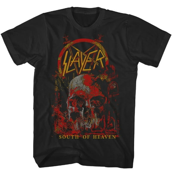 Slayer Men's South of Heaven T-Shirt Black 3X-Large | Officially Licensed Merchandise