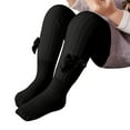 thumbnail image 5 of ATOGUTA Girls Leggings Soft Winter Elastic Warm Footed Tights and Stockings Black, Sizes 2T-12, 5 of 6