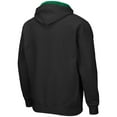 thumbnail image 3 of Men's Colosseum Black North Dakota Arch & Logo 3.0 Full-Zip Hoodie, 3 of 3
