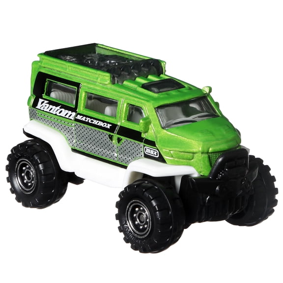 Replacement Part for Matchbox Advent Calendar Vehicle Playset - GXH01 ~ Replacement Die-Cast Green and Silver Sport Utility Vehicle ~ MB863 ~ Vantom