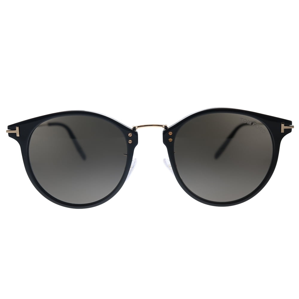 Tom Ford Jamieson TF 673 01A Unisex Round Sunglasses