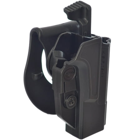 Orpaz 1911 Thumb Lock Holster Polymer Rotation Belt/Paddle w/ Tension Adjustment