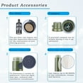 thumbnail image 2 of Portable Water Filter Water Purifier Pump, with Internal Carbon and Ultra Filter Assembly, 0.01 Micron Absolute Hollow Fiber Membrane Survival Gear for Camping, Hiking and Emergency, 2 of 9