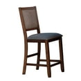 thumbnail image 4 of A-America Chesney Upholstered Counter Stool 2 Pack, Falcon Brown, 4 of 4