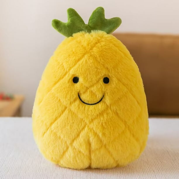 Peluche de sandía | Lindo peluche de fruta | Suave peluche para decoración y regalos | Lavable a máquina