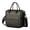 Black-18, variant on Natural Floral Aesthetic Thermal Lunch Bag - Earthy Bohemian Leakproof Tote